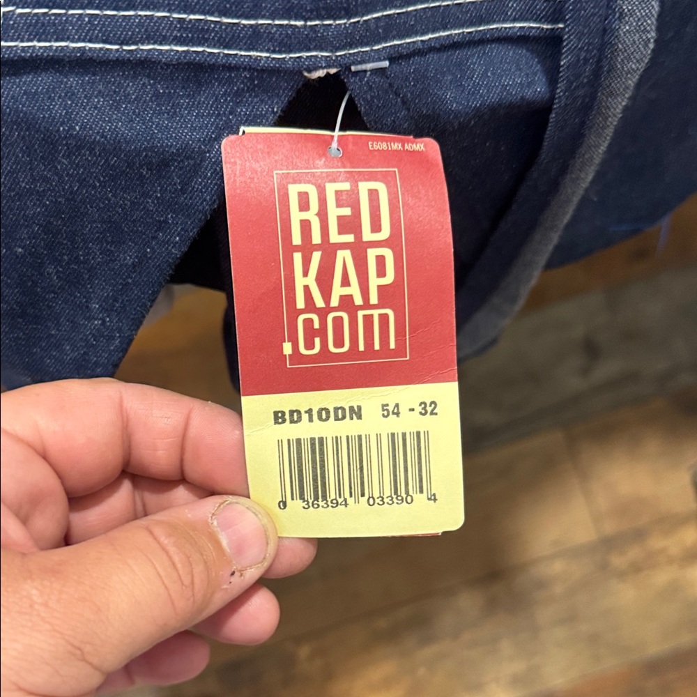 Red Kap Men's Classic Blue Work Pants